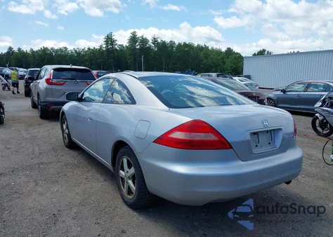 2003 Honda Accord 2.4 Ex из США, поврежденный, VIN 1HGCM72673A021522